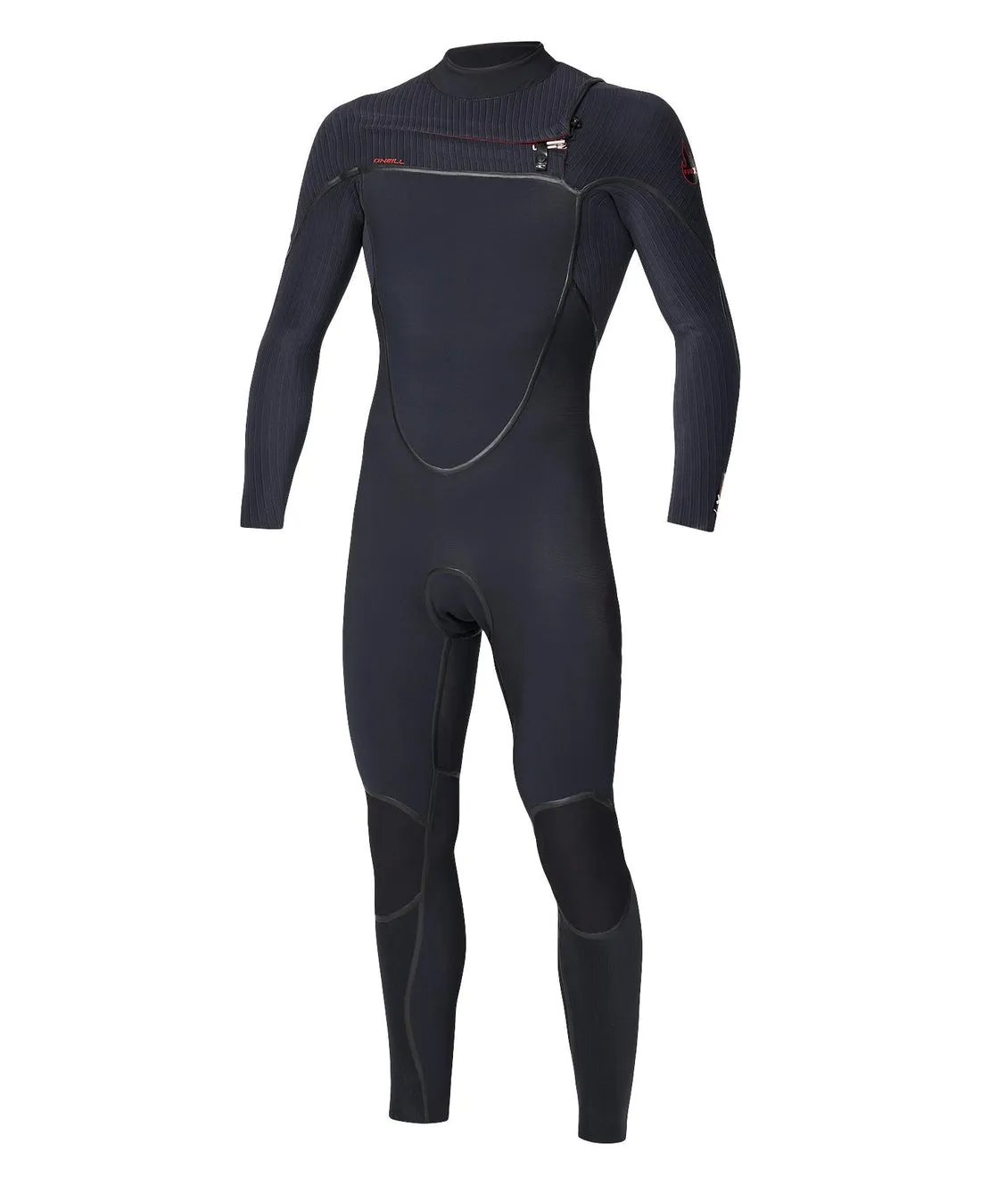 O'Neill HyperFire X 4/3mm Steamer Chest Zip Wetsuit - Black