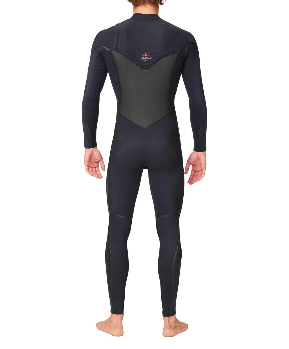 O'Neill HyperFire X 4/3mm Steamer Chest Zip Wetsuit - Black