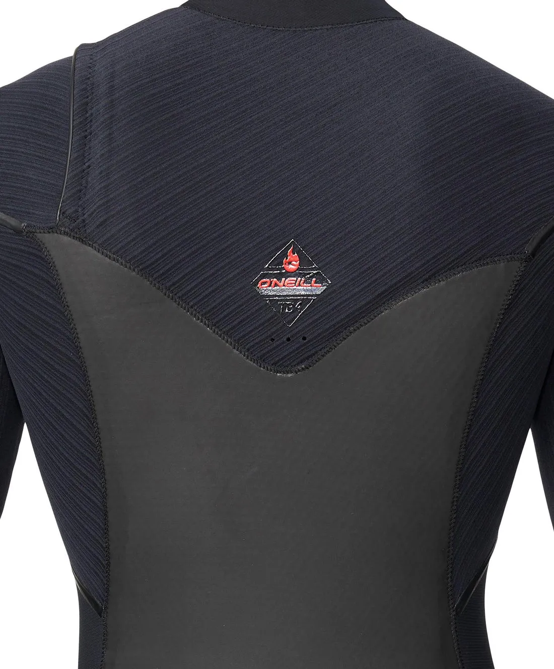 O'Neill HyperFire X 4/3mm Steamer Chest Zip Wetsuit - Black