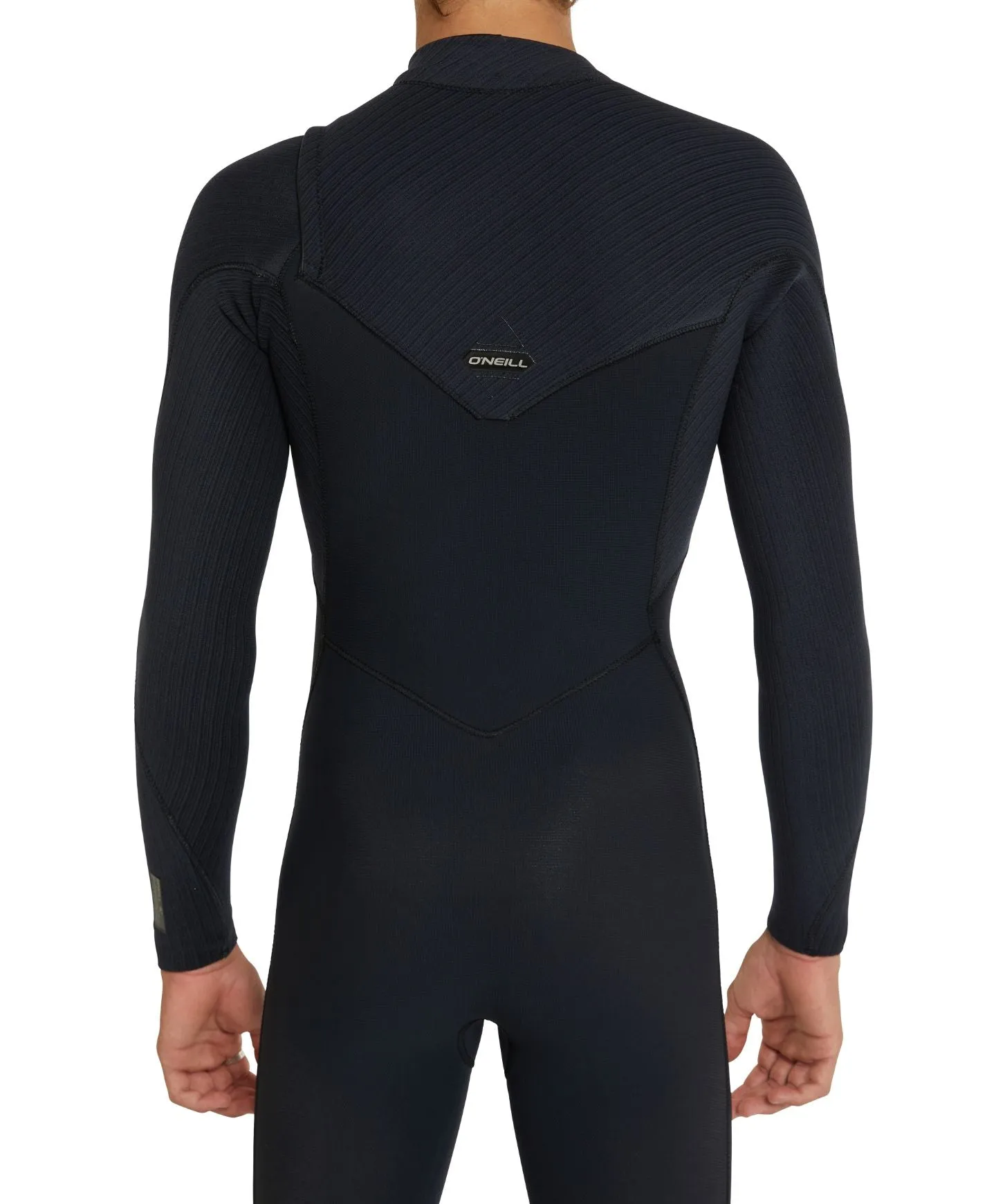 O'Neill HyperFreak 4/3  Steamer Chest Zip Wetsuit - Black