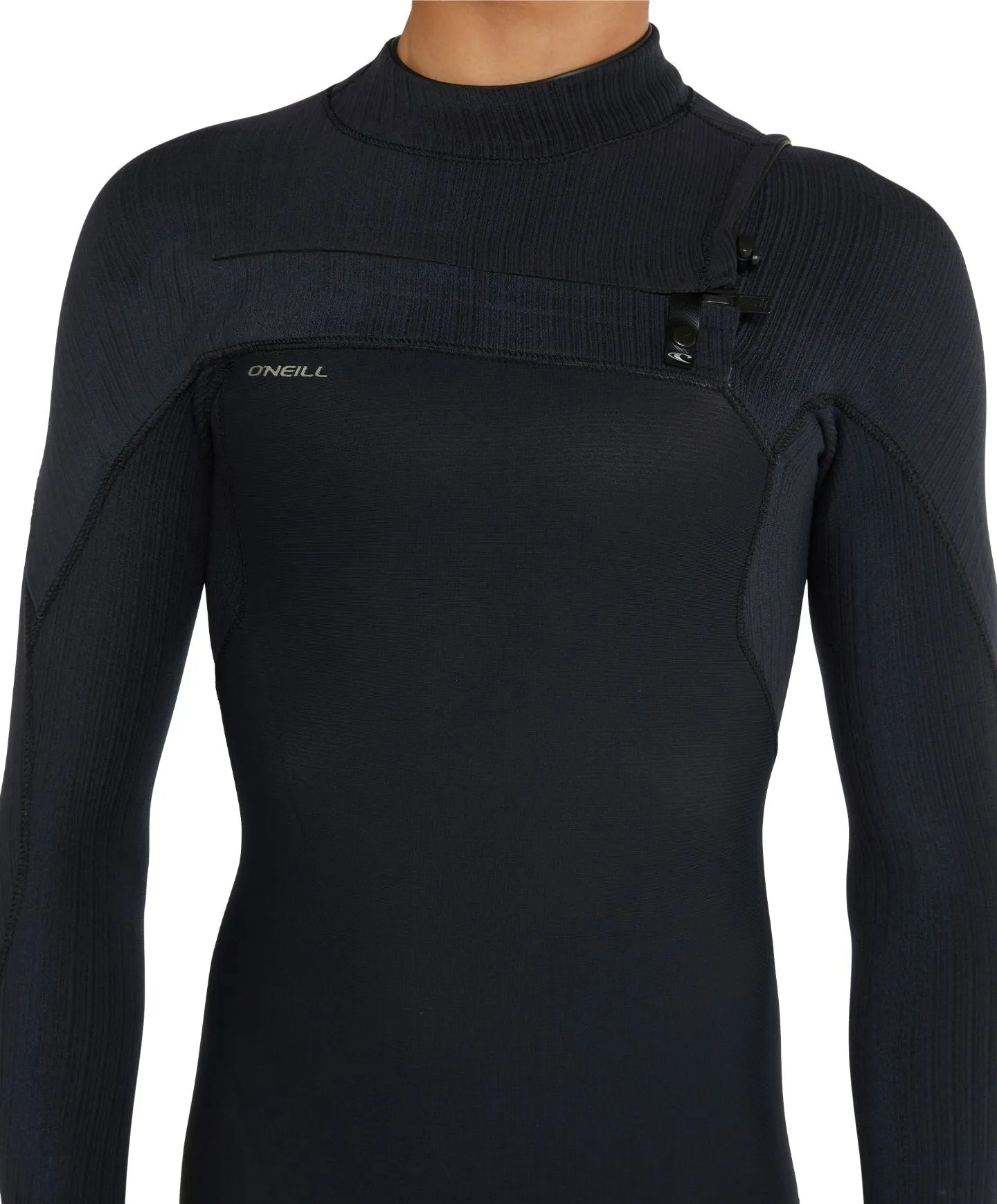 O'Neill HyperFreak 4/3  Steamer Chest Zip Wetsuit - Black