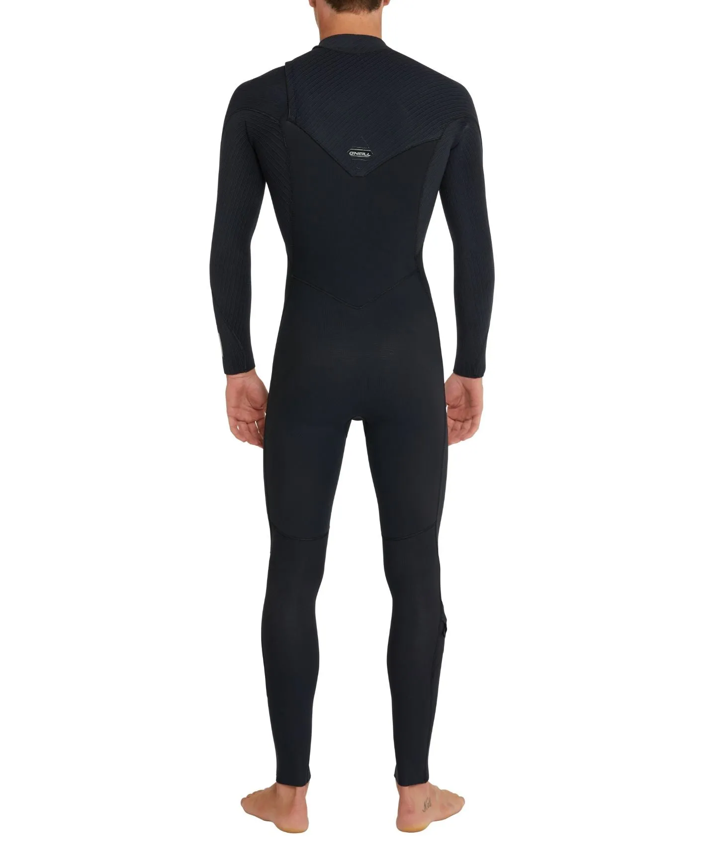 O'Neill HyperFreak 4/3  Steamer Chest Zip Wetsuit - Black