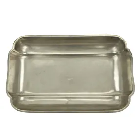 Original German WWII Luftwaffe Barracks "CROMARGAN" Stainless Steel Serving & Coffee Tray