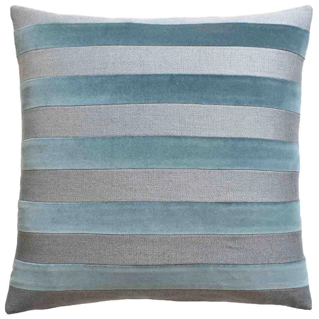 Parker Stripe Storm Decorative Pillow Ryan Studio