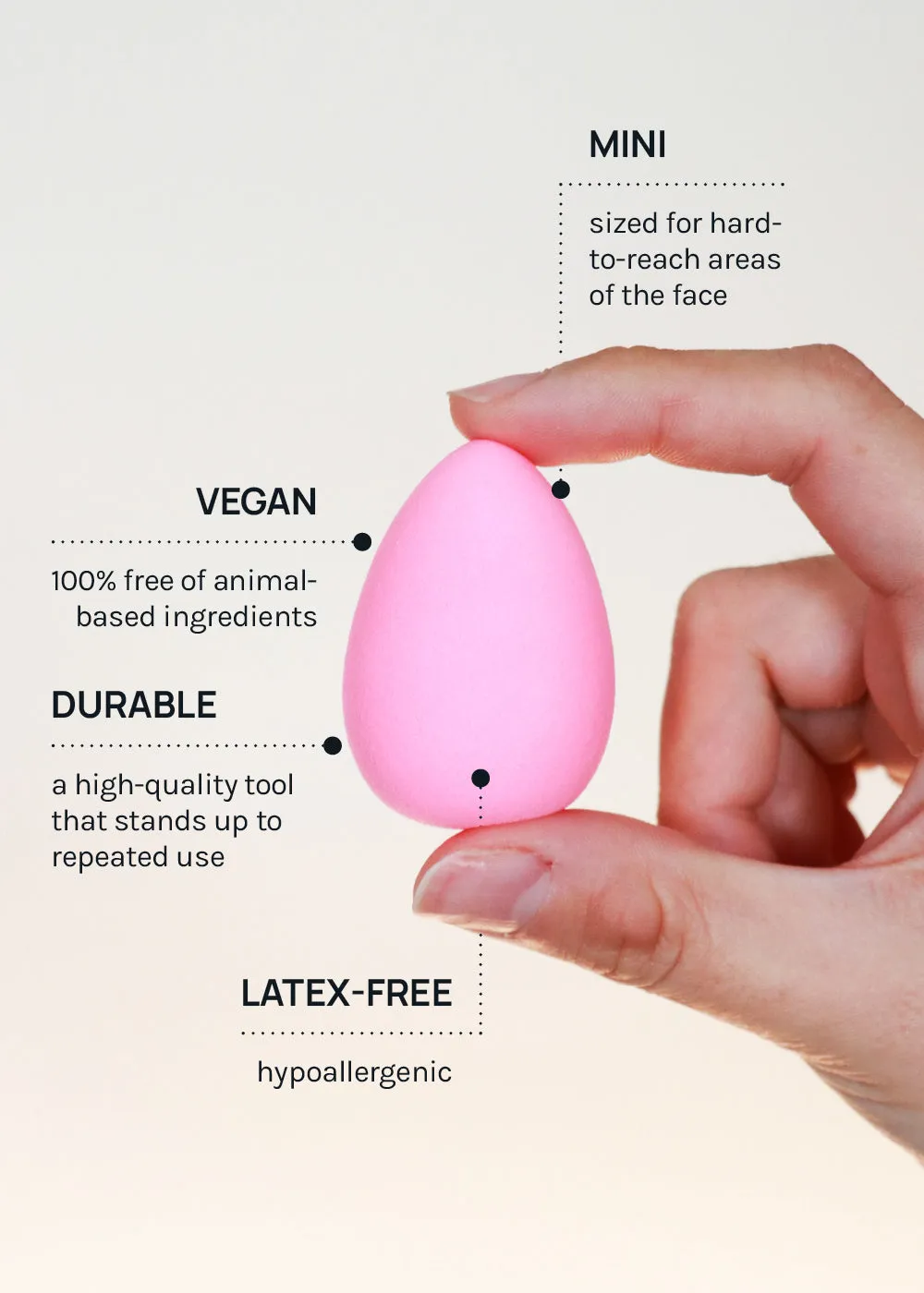 Paw Paw: Mini Super Soft Wonder Blender - Teardrop