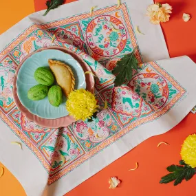 Peranakan Tile Tea Towel