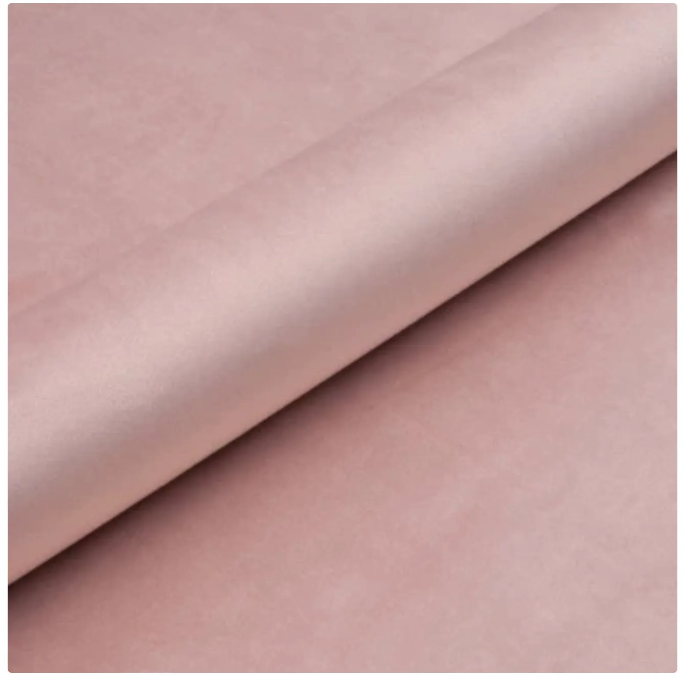 Pink Velvet Blackout Rod Pocket Curtain - Custom Sizes and Colours