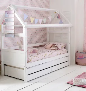 Playhouse Bed with Drawers & Trundle - Thuka Playhouse Bed