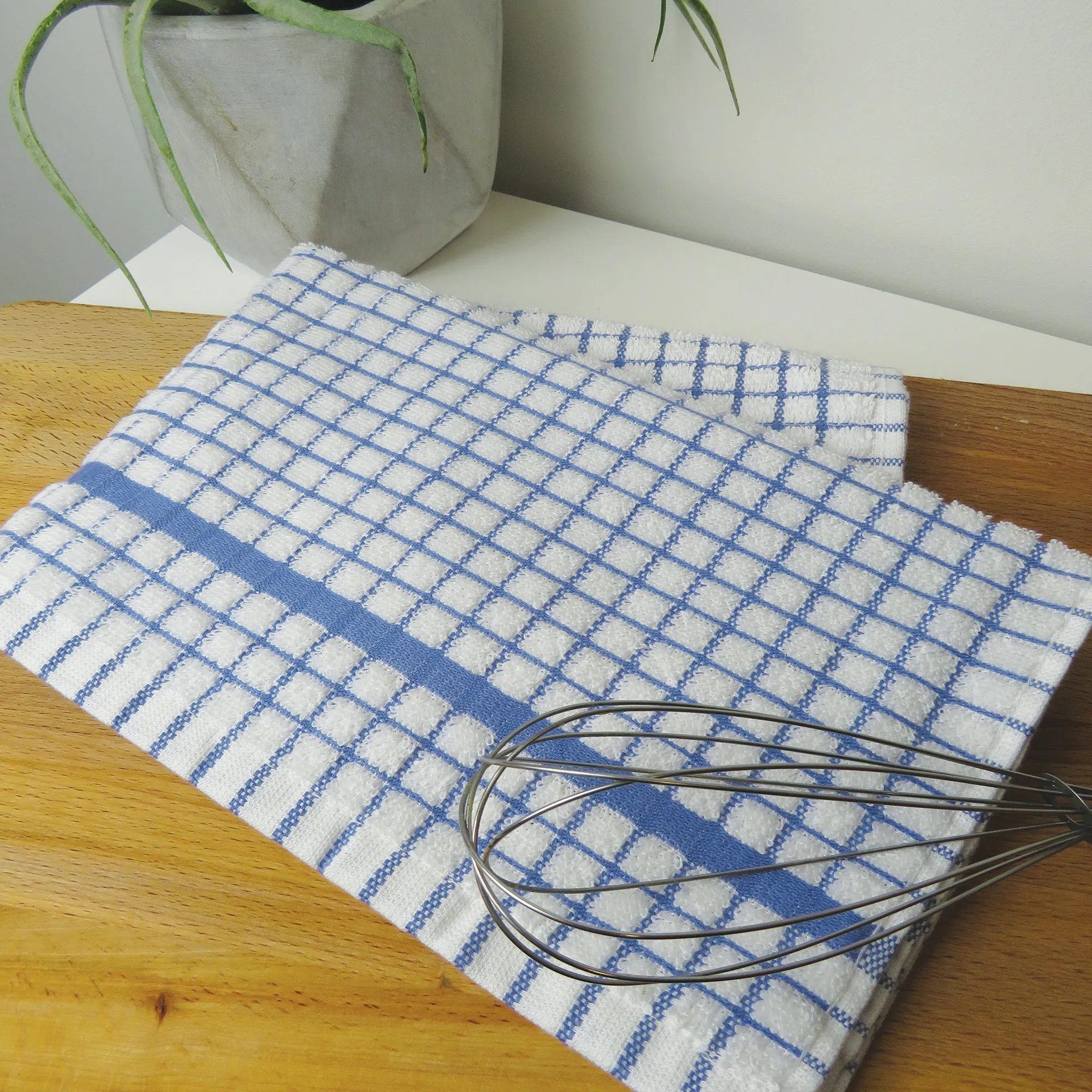 Poli Dri Cornflower Blue Cotton Kitchen Tea Towel