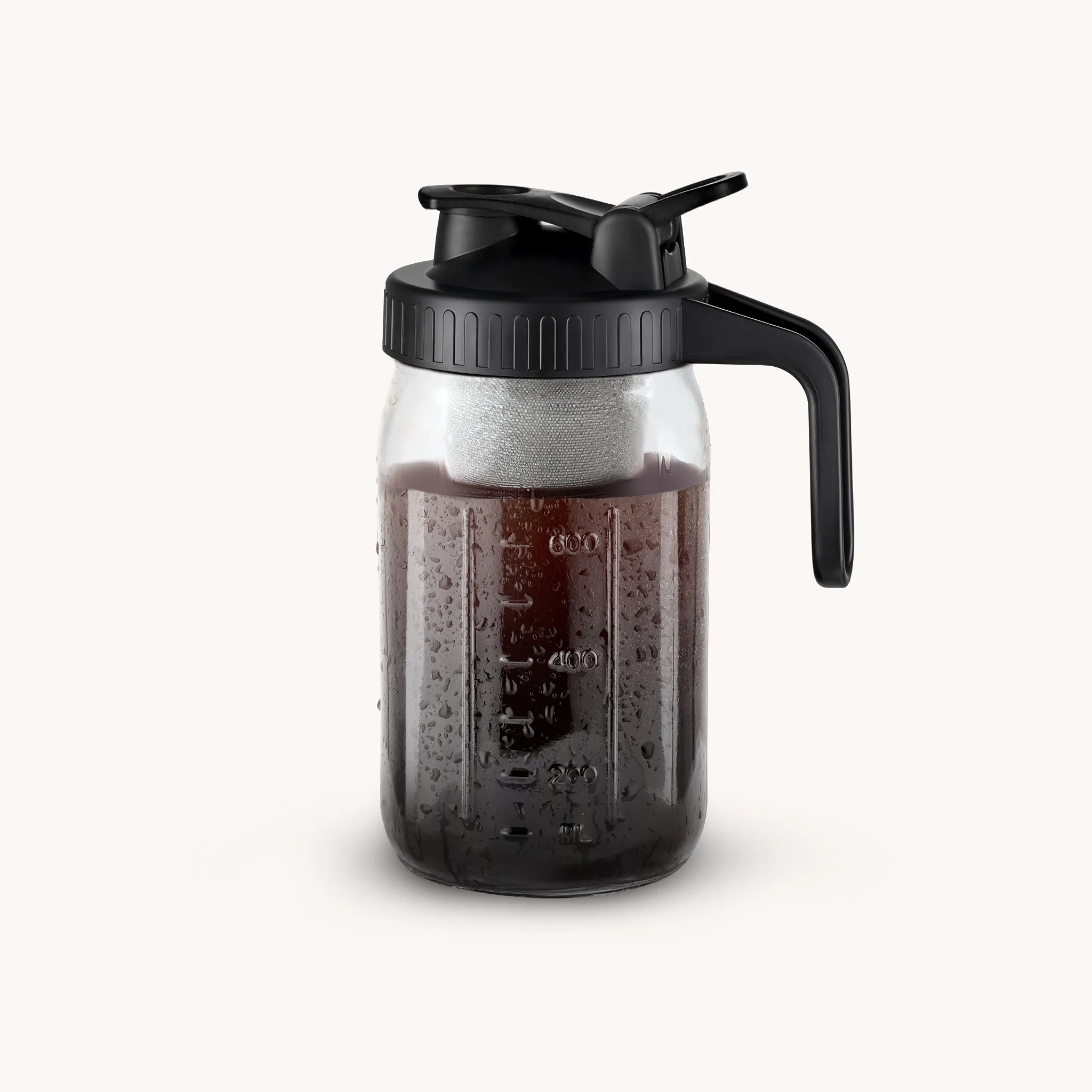 Premium Cold Brew Coffee Maker – Mason Jar Pitcher