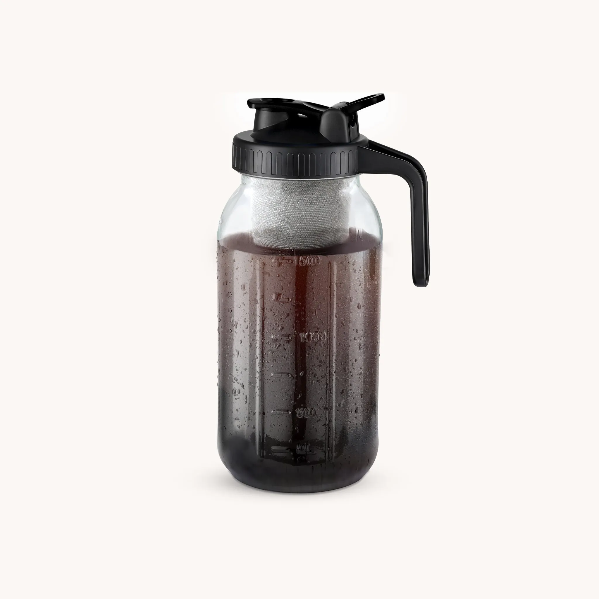 Premium Cold Brew Coffee Maker – Mason Jar Pitcher