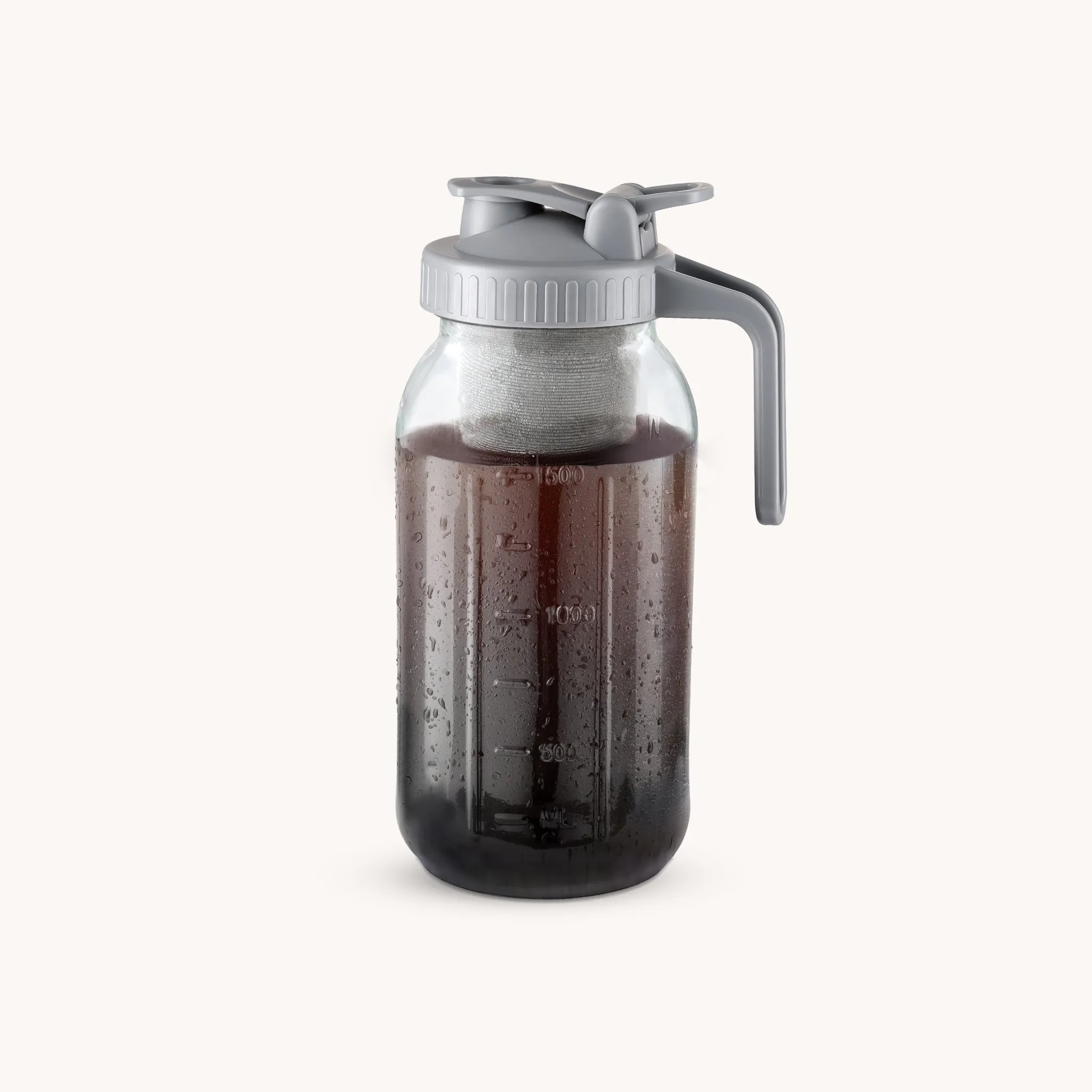 Premium Cold Brew Coffee Maker – Mason Jar Pitcher