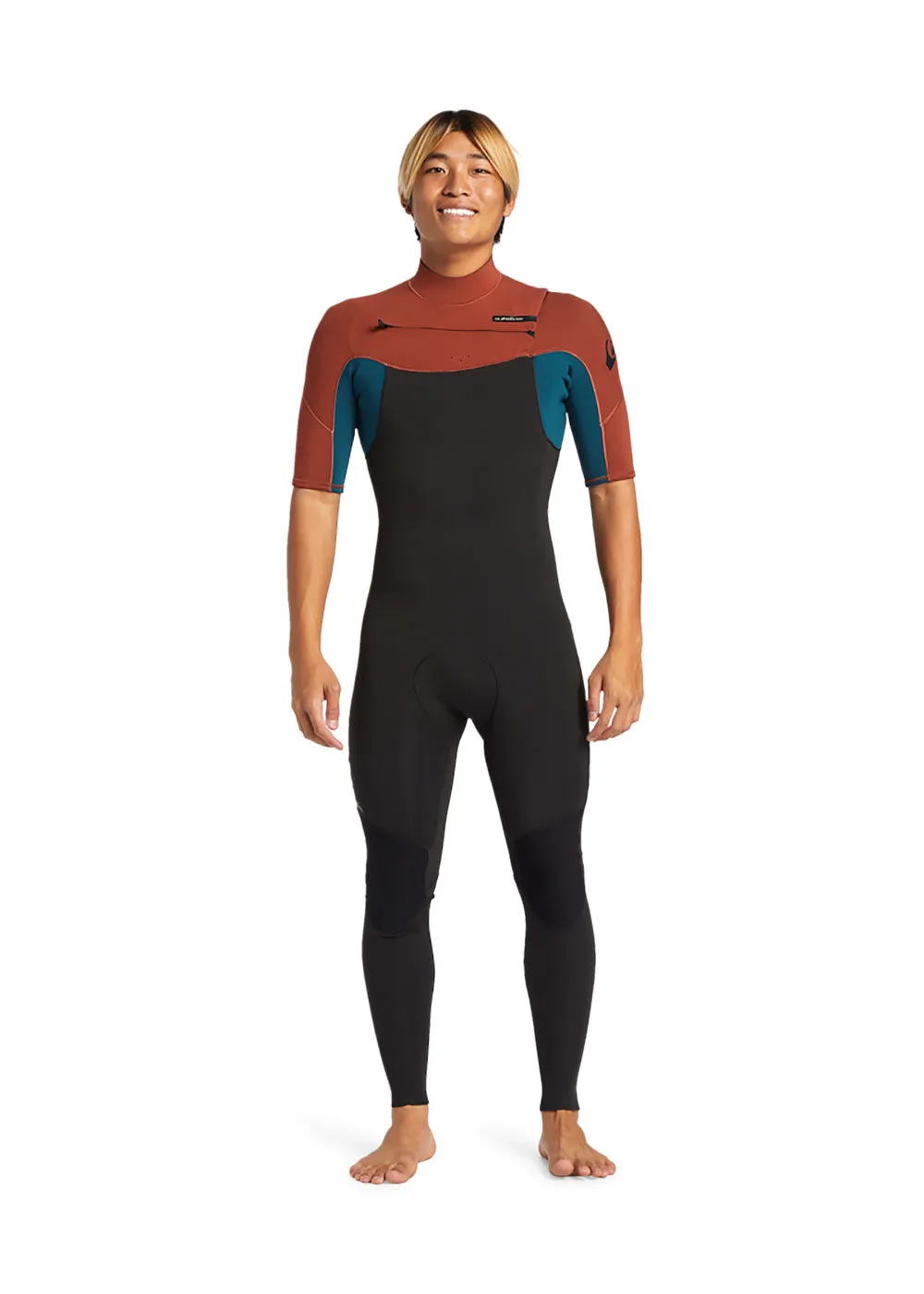 Quiksilver Mens Everyday Sessions 2mm CZ GBS SS Steamer Wetsuit