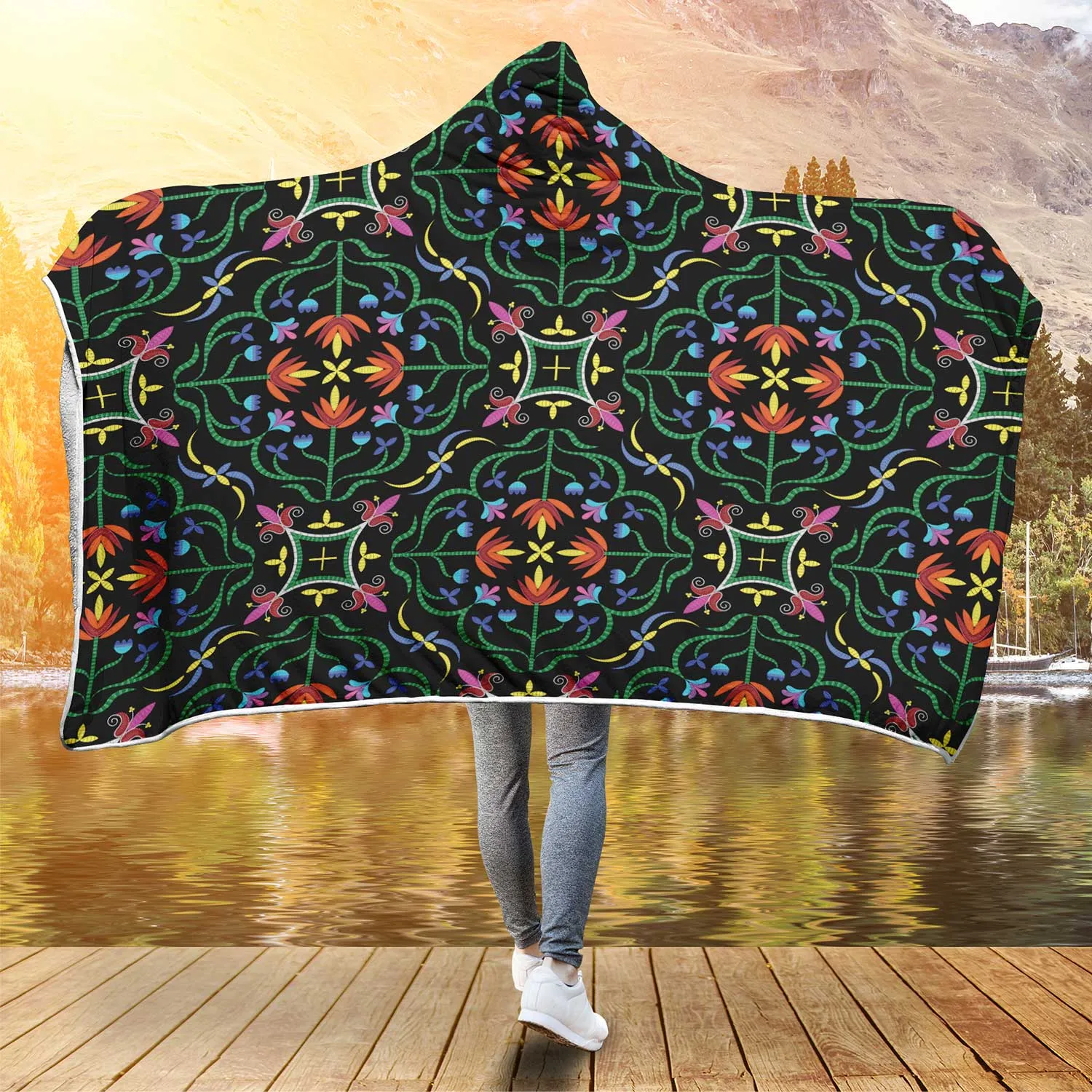 Quill Visions Hooded Blanket