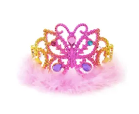 Rainbow Butterfly Crown