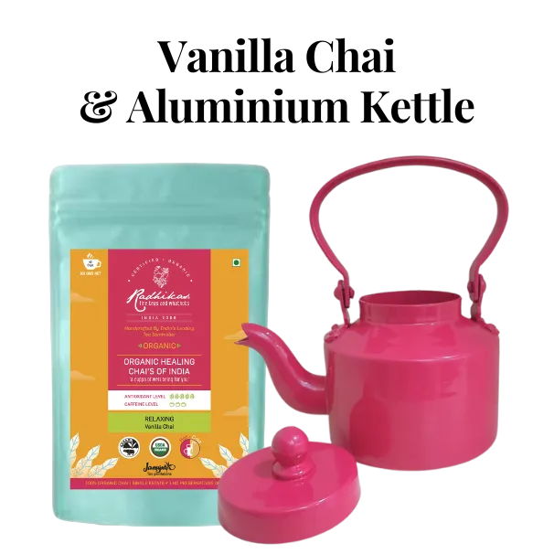 Relax and Rejuvenate with Vanilla Chai and Chaiwali Kettle Bundle