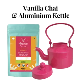 Relax and Rejuvenate with Vanilla Chai and Chaiwali Kettle Bundle