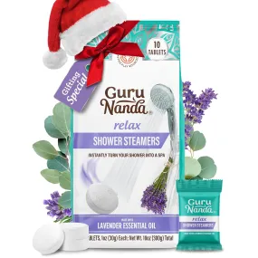 Relax Lavender Shower Steamers - 10 CT