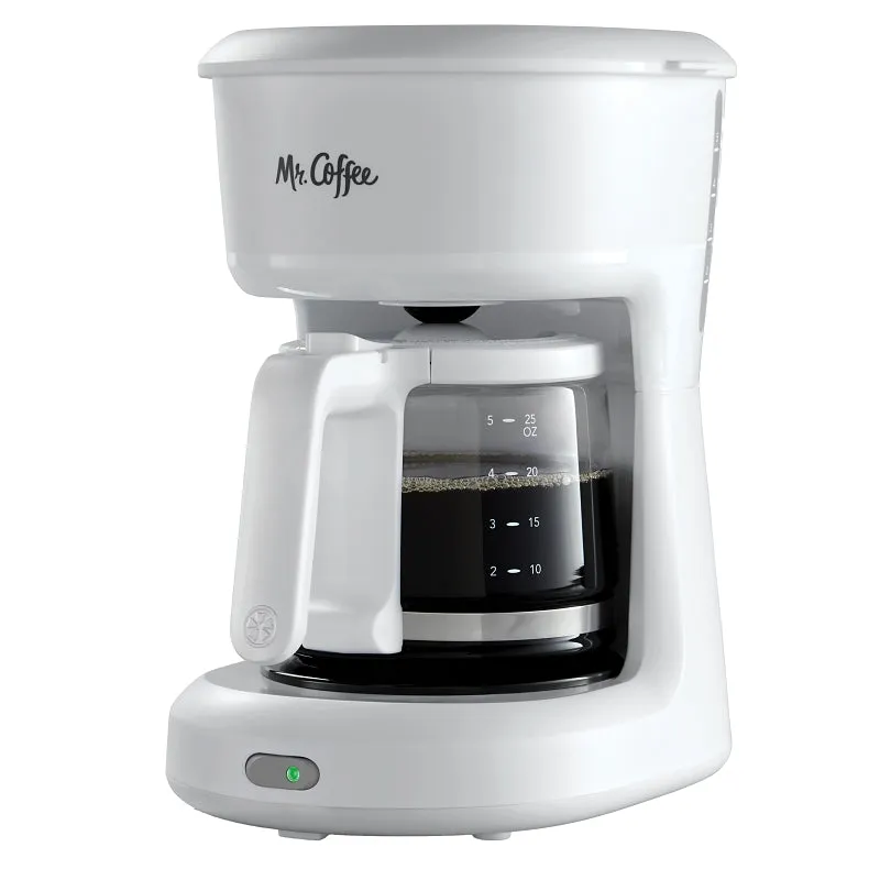 Rival 2019065 Coffee Maker, 5 Cups, White :EA: QUANTITY: 1