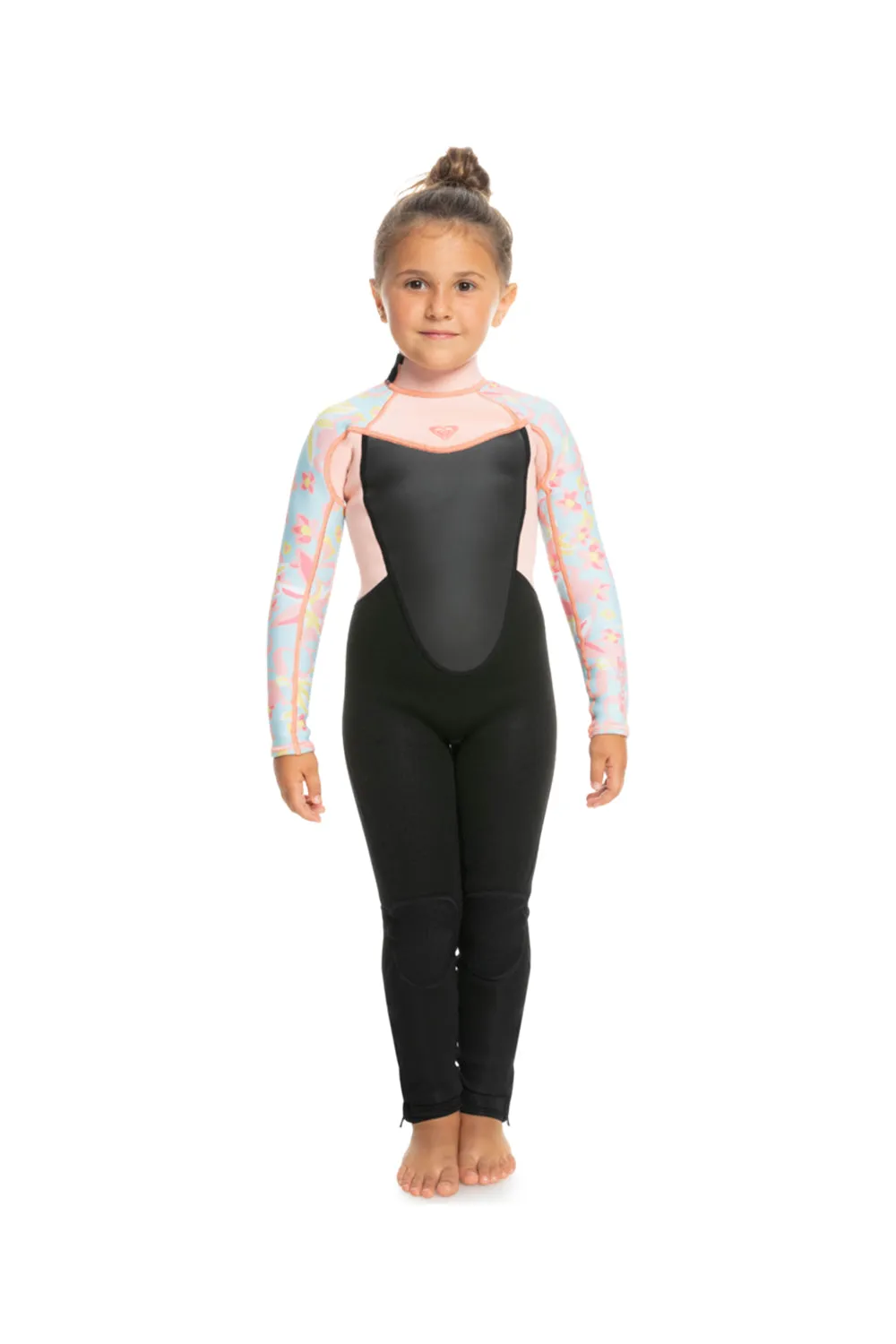 Roxy Girls (2-7yrs) 3/2mm Prologue Back Zip Steamer