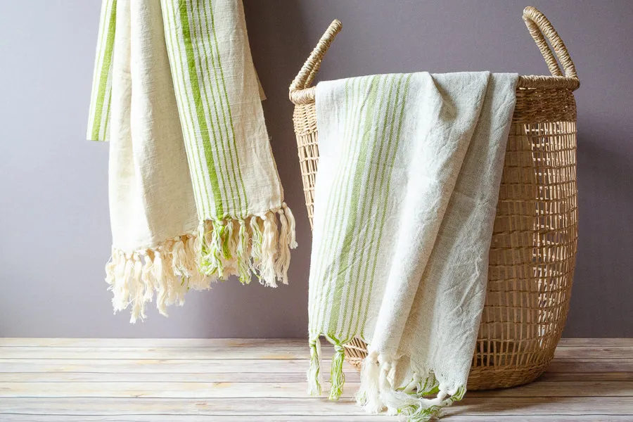 Sage Linen Towel