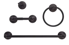 Savannah Venetian Bronze Bathroom Hardware Set