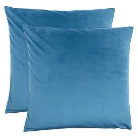 Set Of 2 Velvet Pillow Covers-Various Sizes & Colors To Choose From