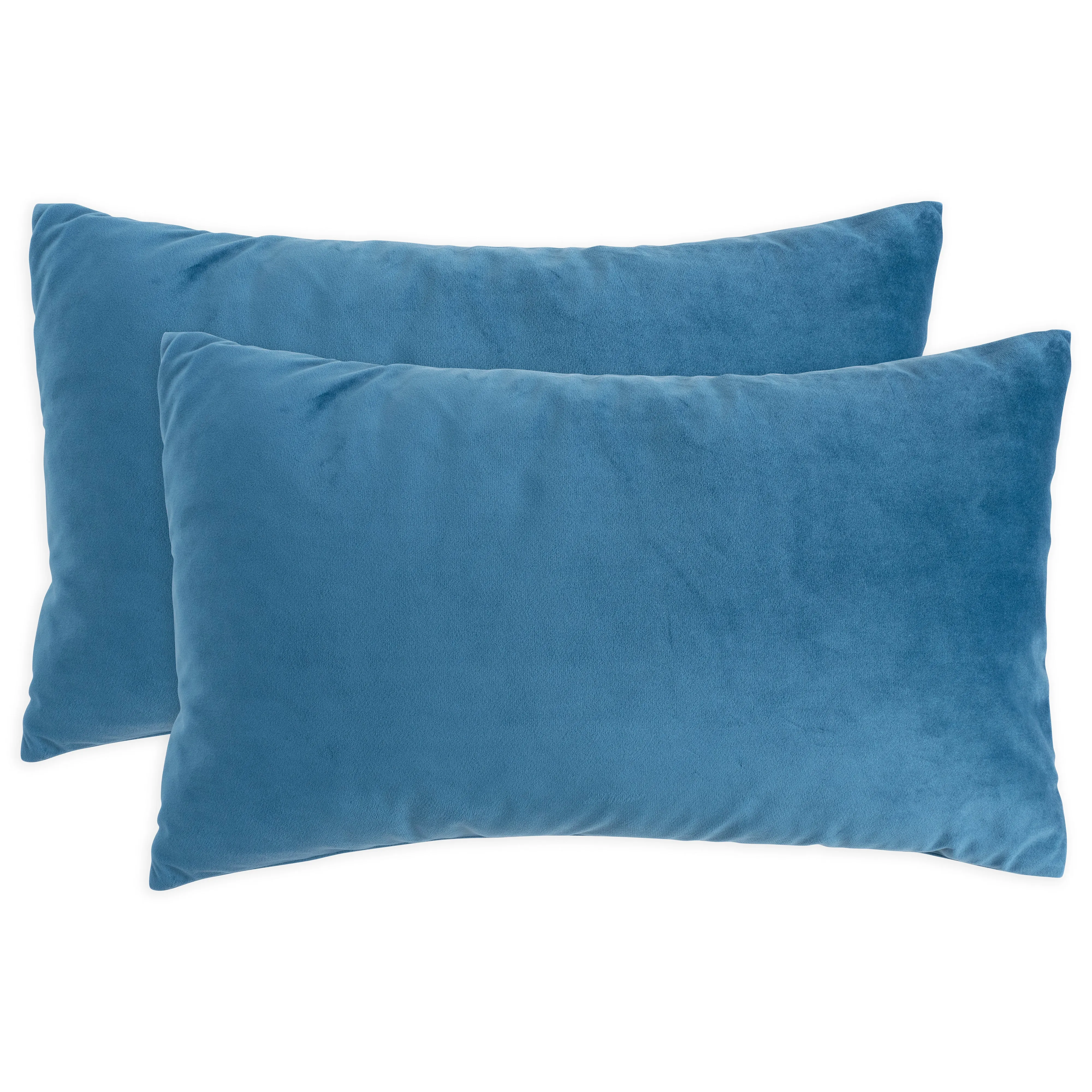 Set Of 2 Velvet Pillow Covers-Various Sizes & Colors To Choose From