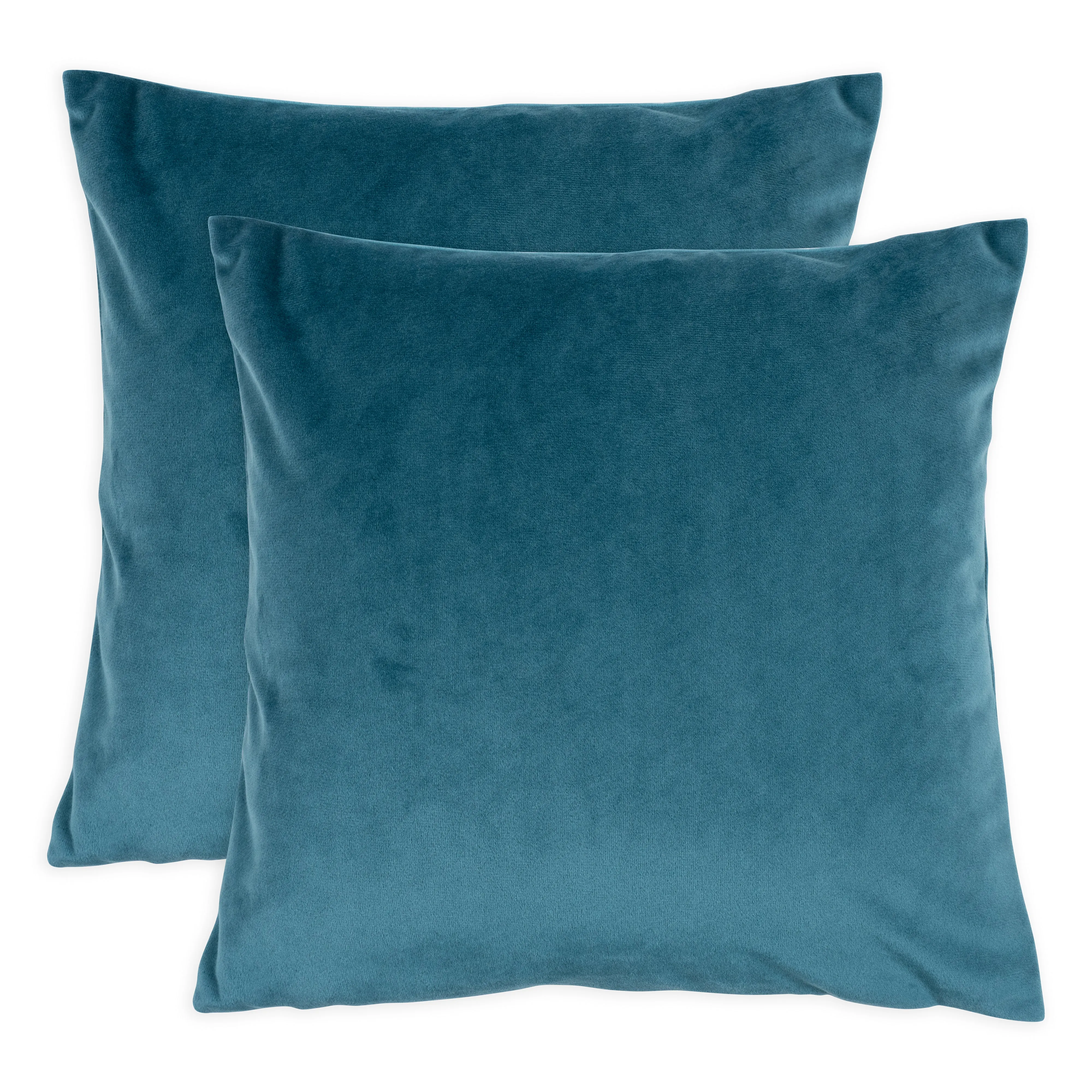 Set Of 2 Velvet Pillow Covers-Various Sizes & Colors To Choose From