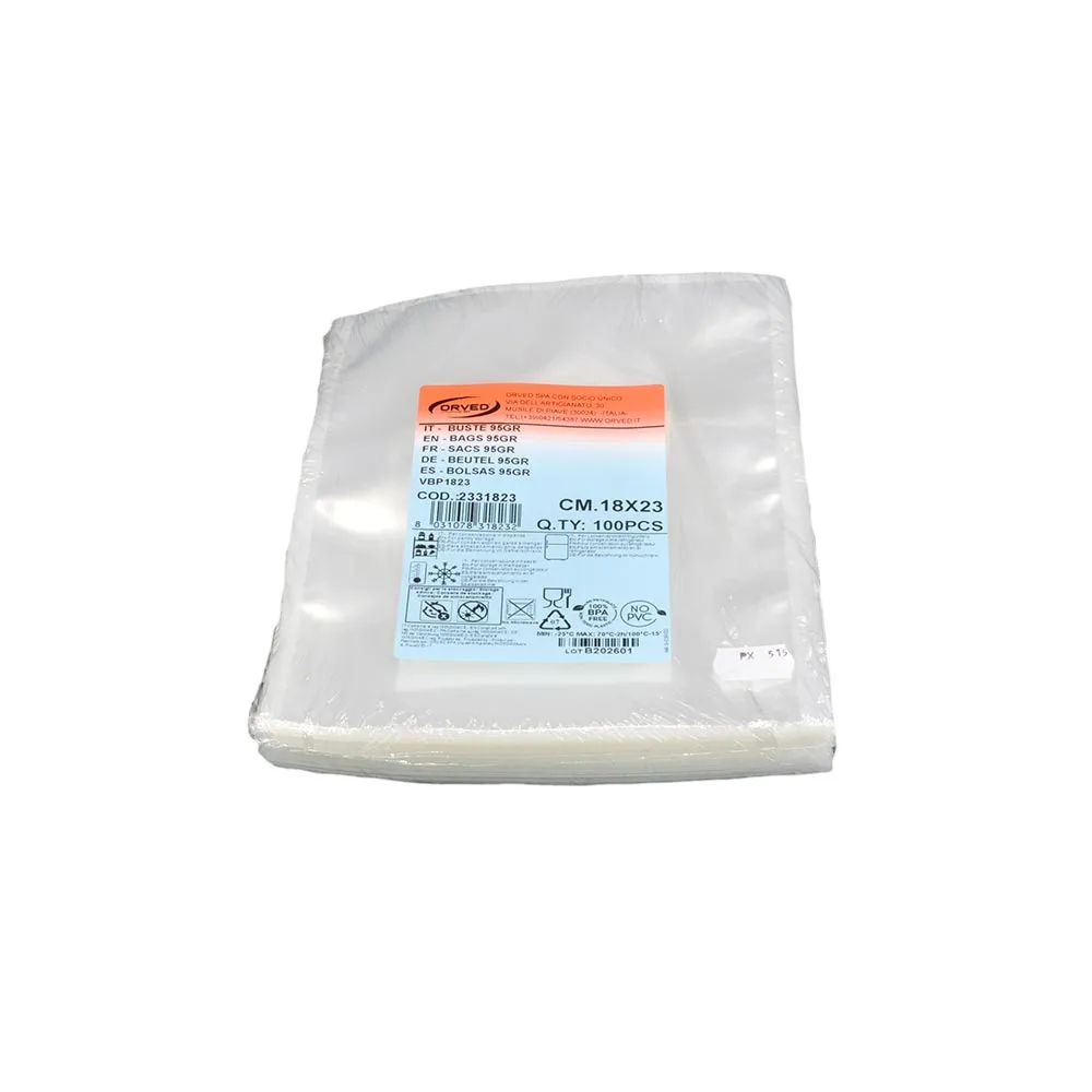 SOUS VIDE / VACUUM BAGS PROFESSIONAL MACHINES ONLY PACKS 100 BAGS