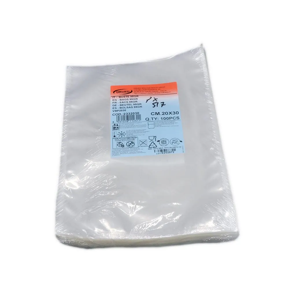 SOUS VIDE / VACUUM BAGS PROFESSIONAL MACHINES ONLY PACKS 100 BAGS