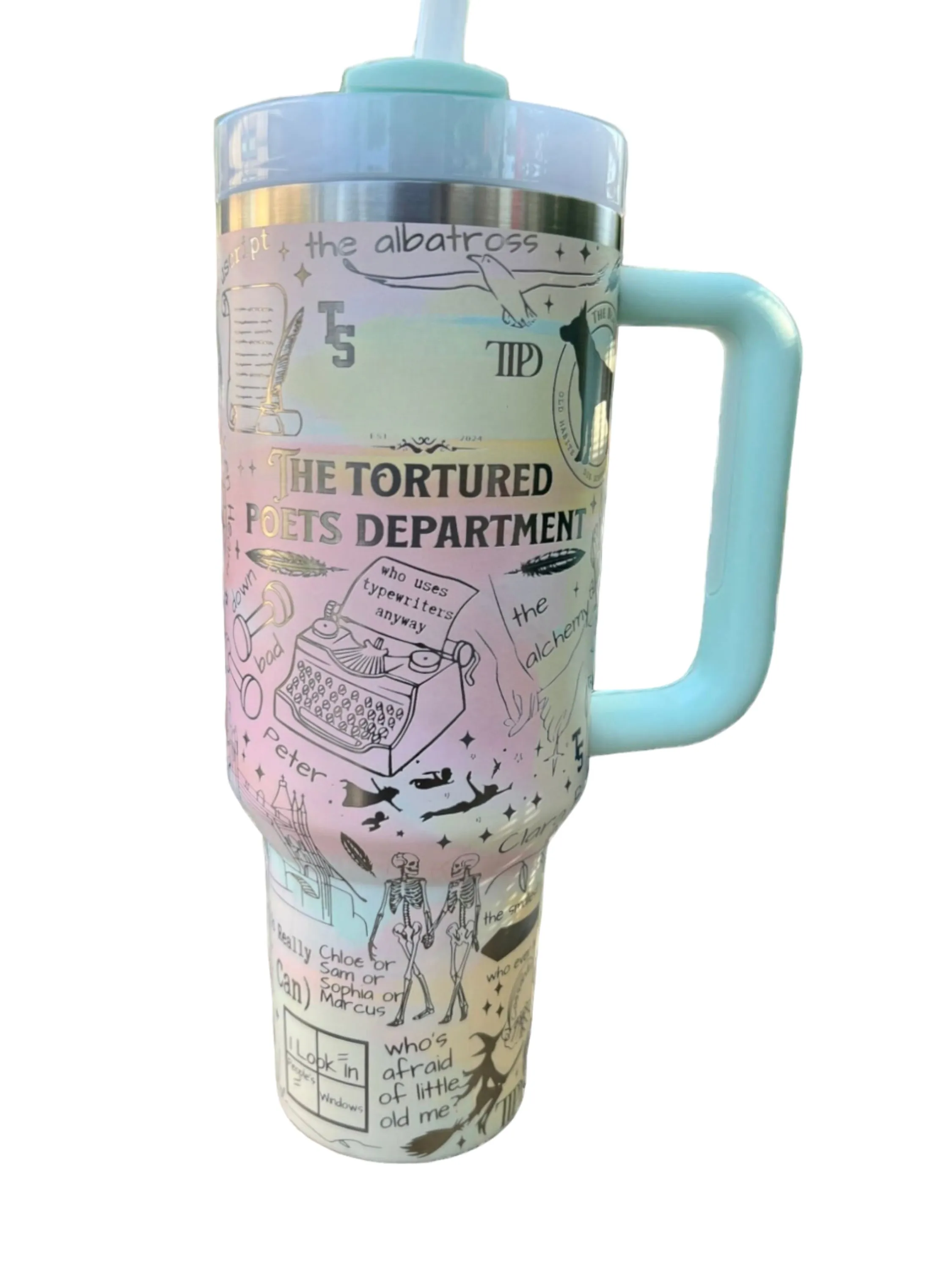 Swiftie Tortured Poets Department Tumbler