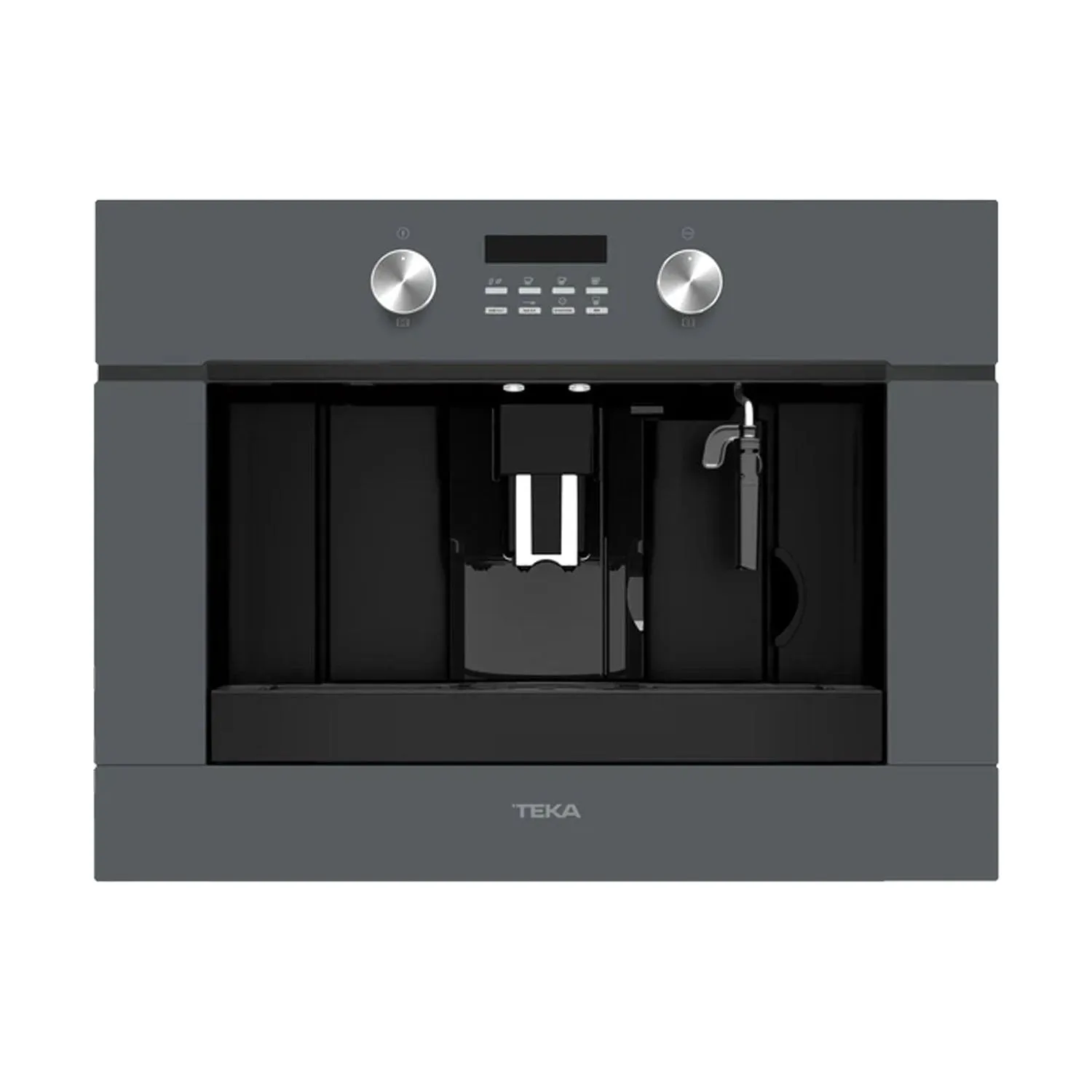 Teka CLC 855 GM ST Built-in Coffee Machine, Grinder, Stone Grey - Special Order