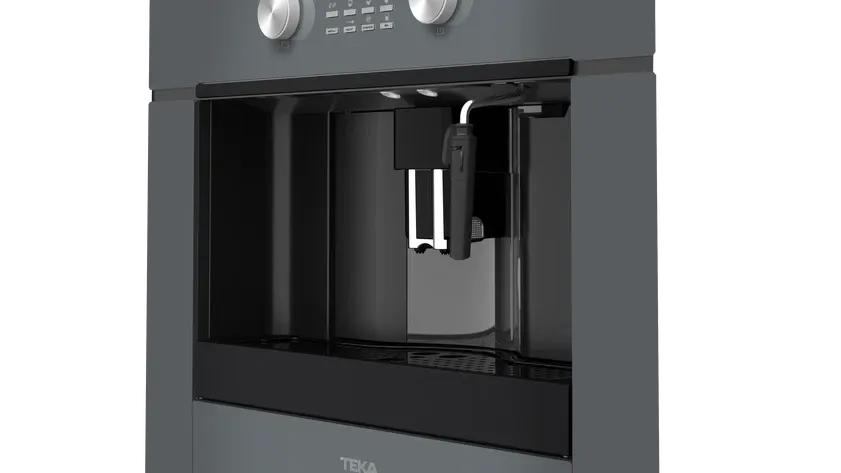 Teka CLC 855 GM ST Built-in Coffee Machine, Grinder, Stone Grey - Special Order