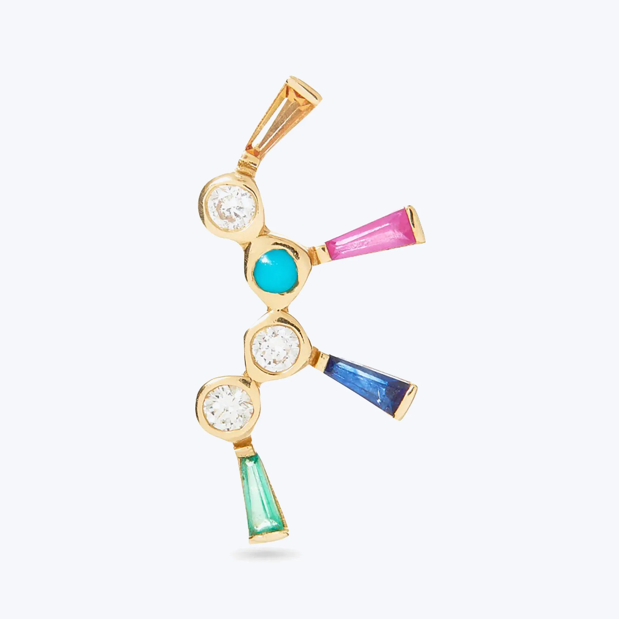 The Rainbow Burst Stud