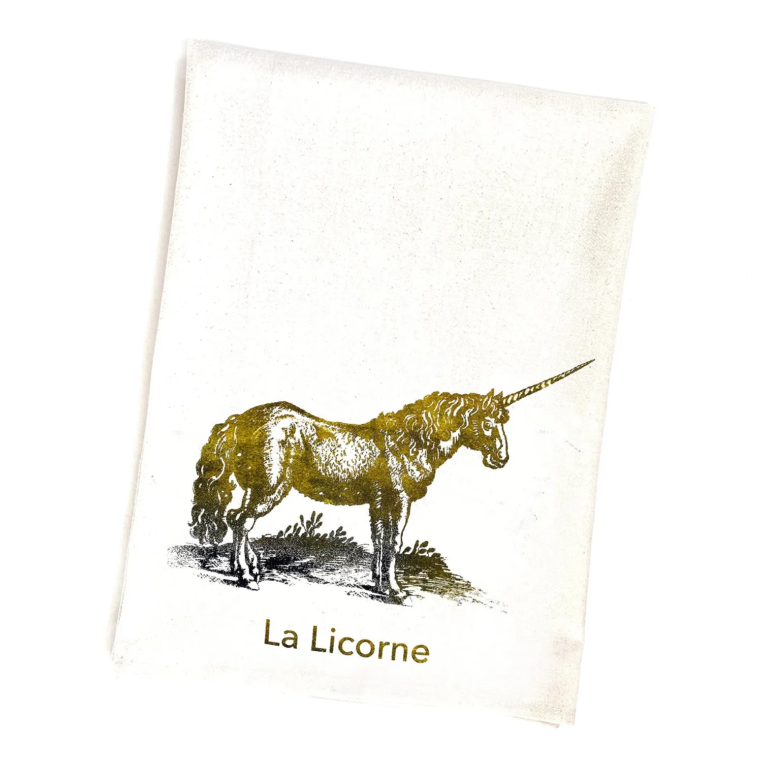 The Unicorn dish towel, NEW Print!