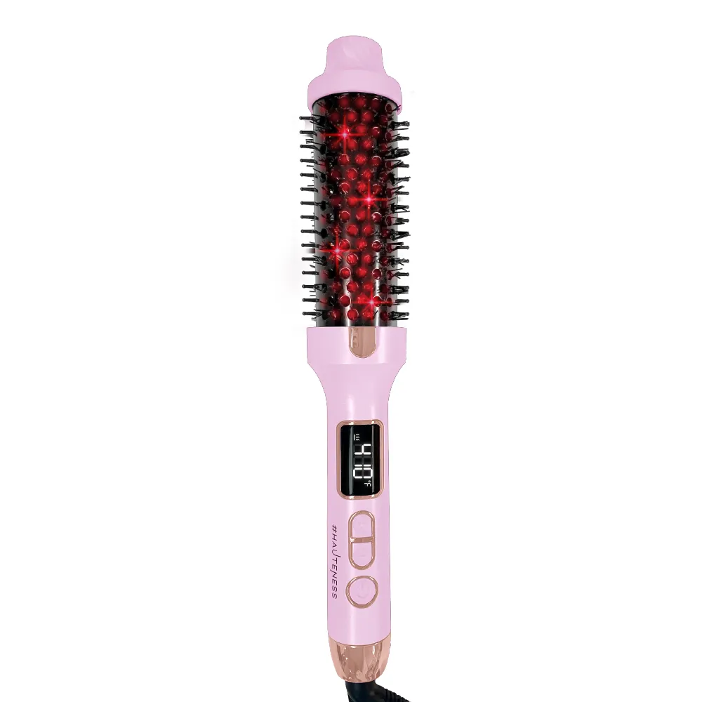 Thermal Straighten & Curl Round Hot Brush with Infrared Technology