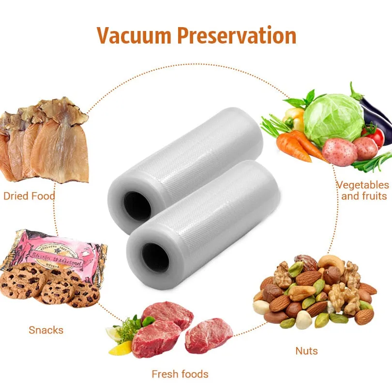 TINTON LIFE Vacuum Sealer Bags Food Sealer Bags Keep Food Fresh