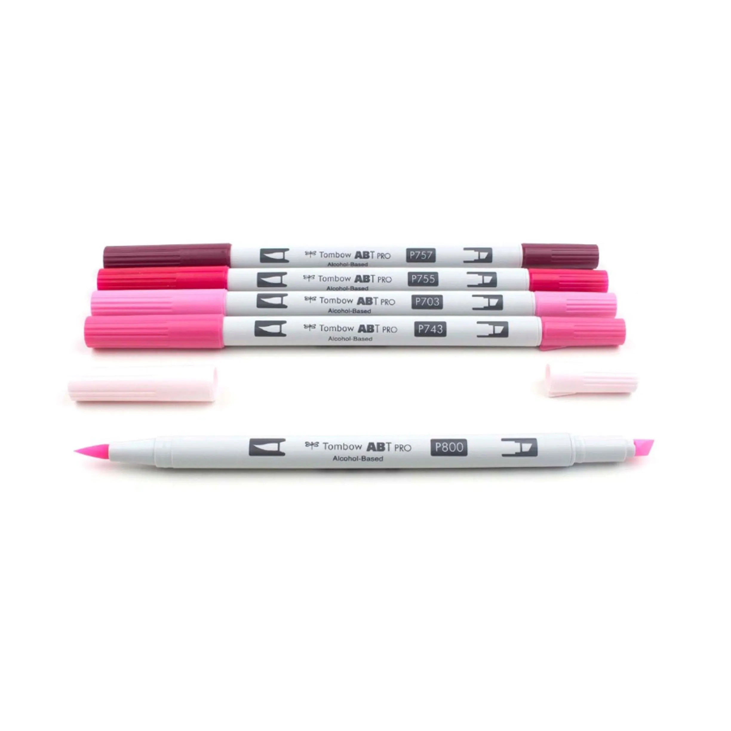 Tombow ABT PRO Alcohol-Based Markers, Pink Tones Set of 5