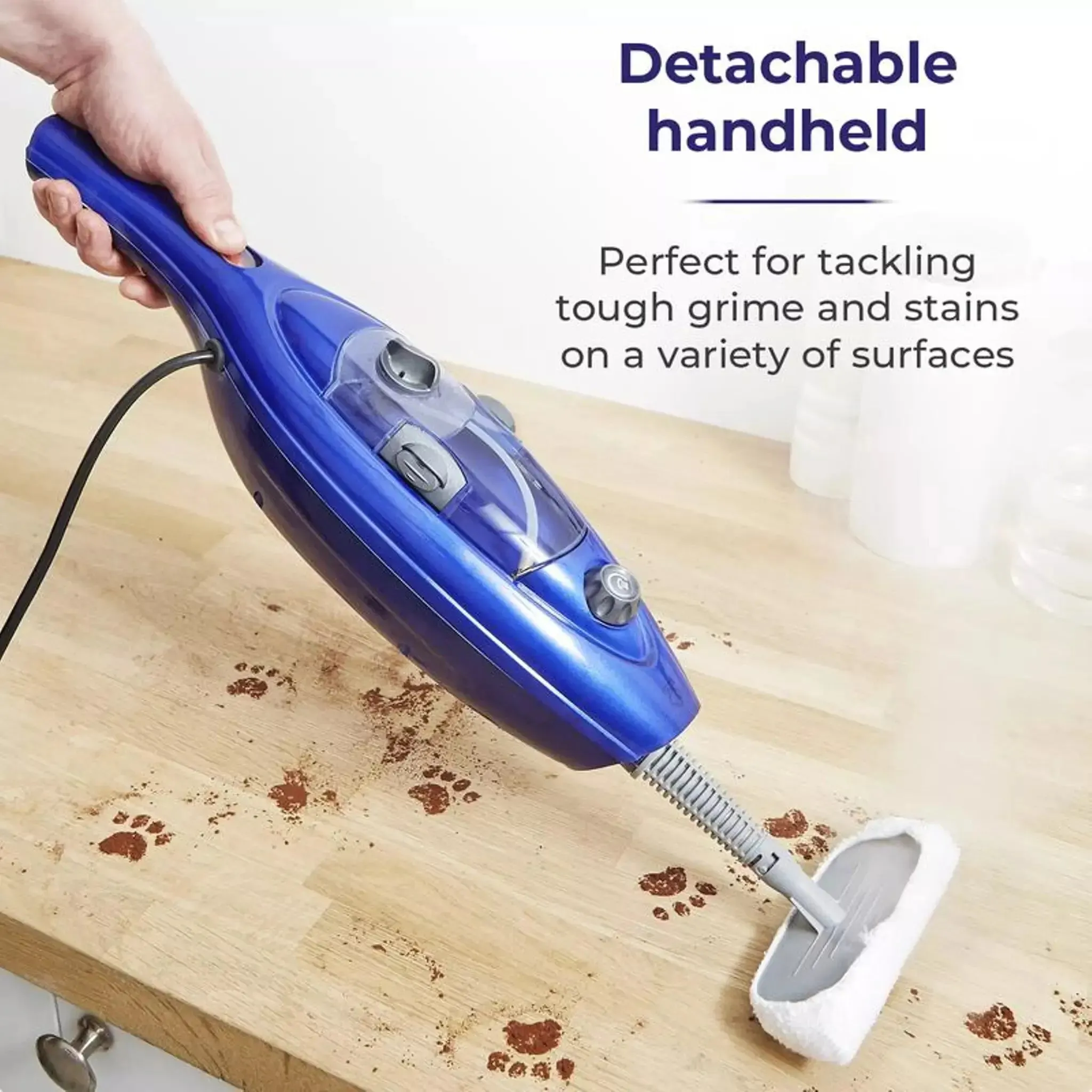 Tower T534000 stick vacuum/electric broom 2-in-1 stick vacuum AC Dry Bagless 1300 W Blue