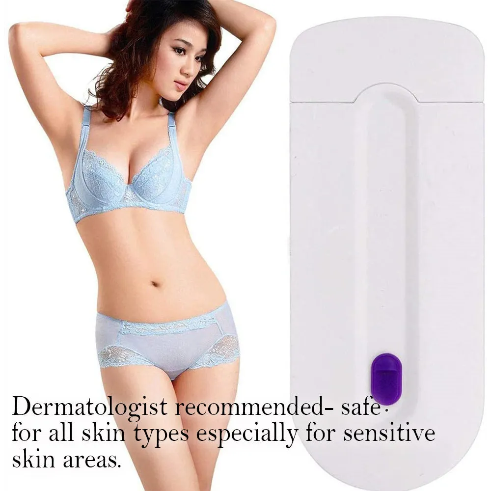 USB Rechargeable Epilator Laser Hair Remover for Face and Body