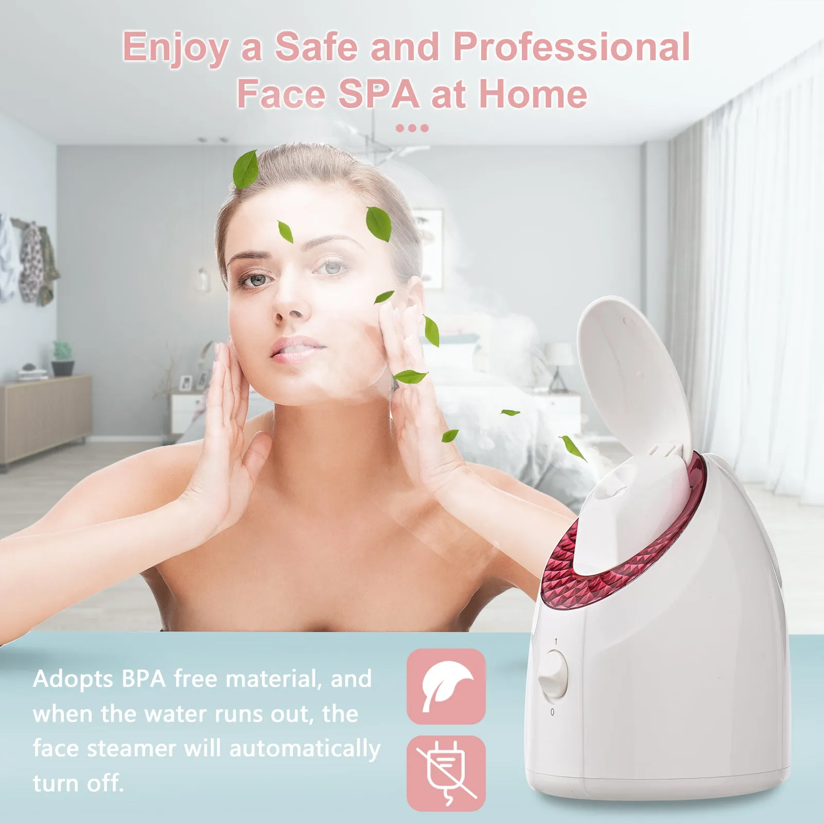 UV Nano Facial Steamer