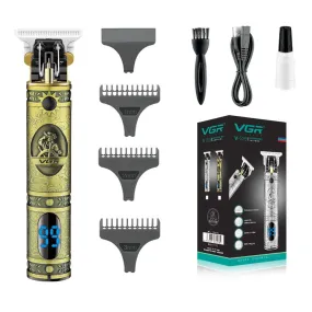 VGR V-228 Professional Hair Trimmer with LED Display