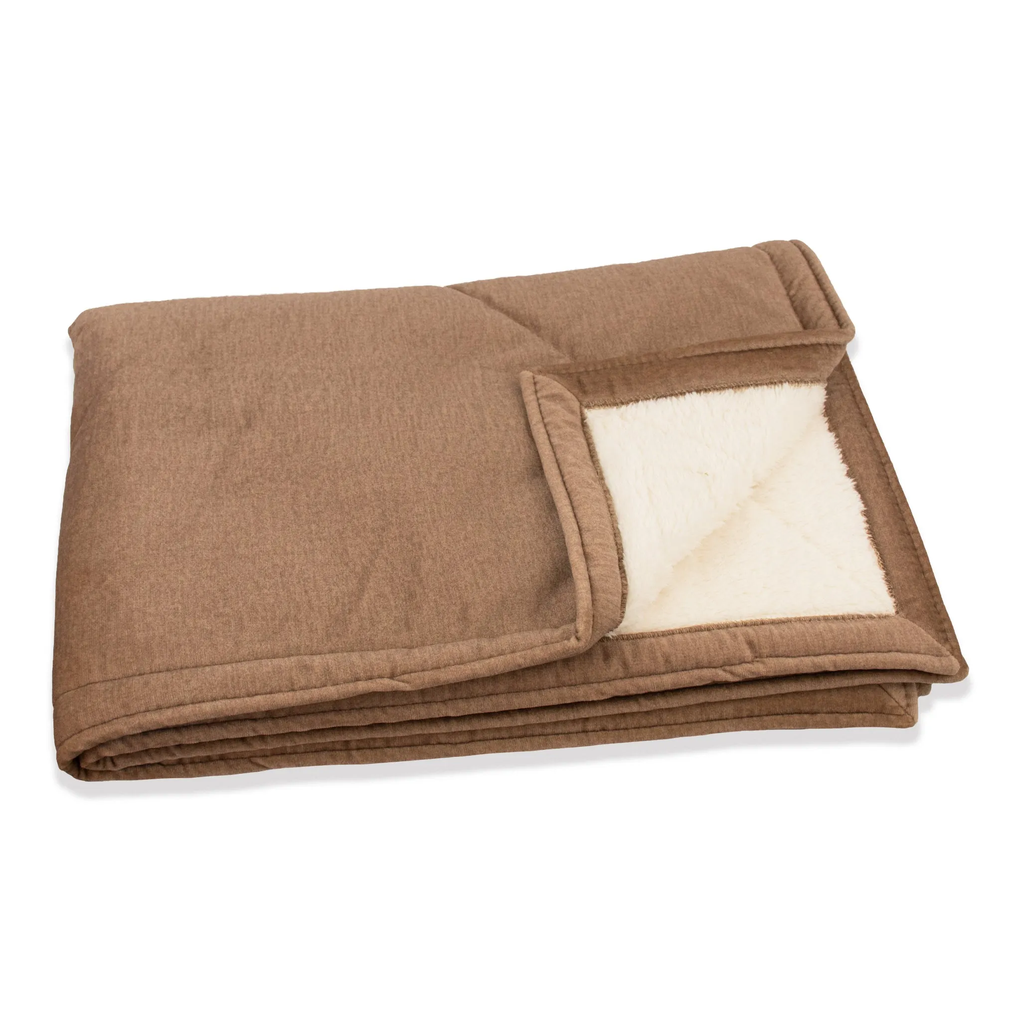 Weighted Blanket - Beige Velvet