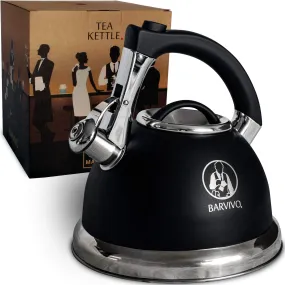 Whistling Tea Kettle  Perfect For Preing Hot Water Fast For Coffee