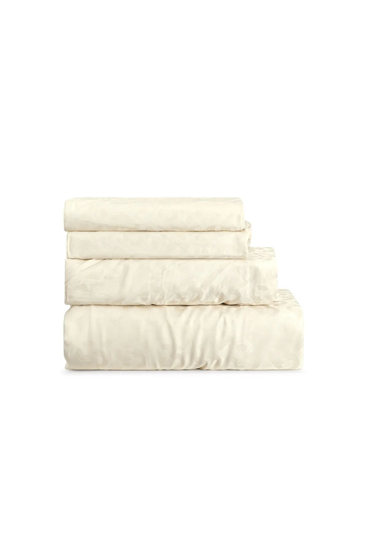 Wicker Bed Sheet King - Broken White