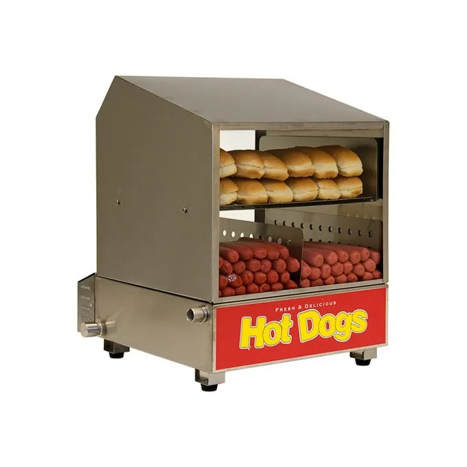 Winco 60048 Benchmark "The Dog Pound" Hot Dog Steamer, 120v