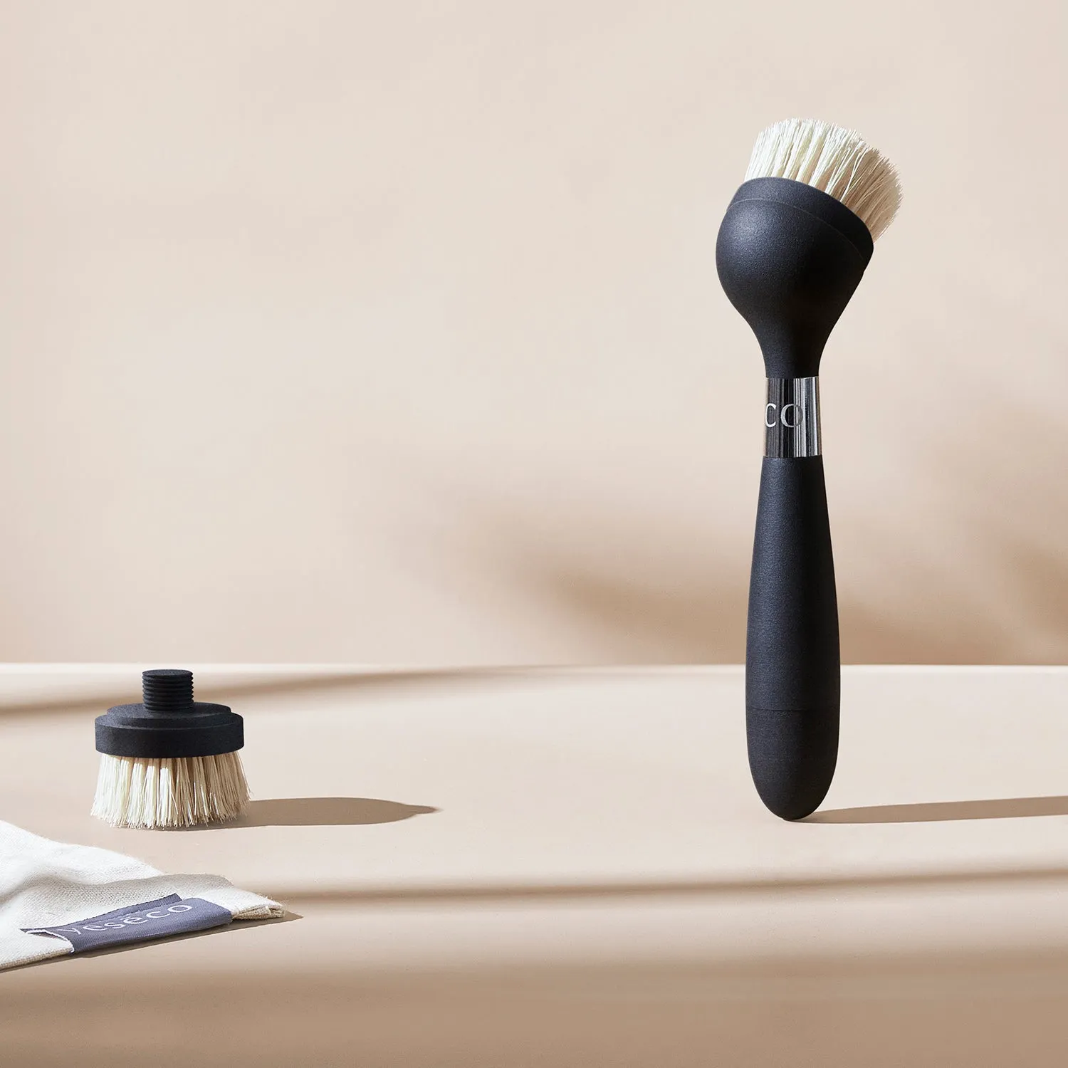 yeseco | replacement brush head | set of 3 | black