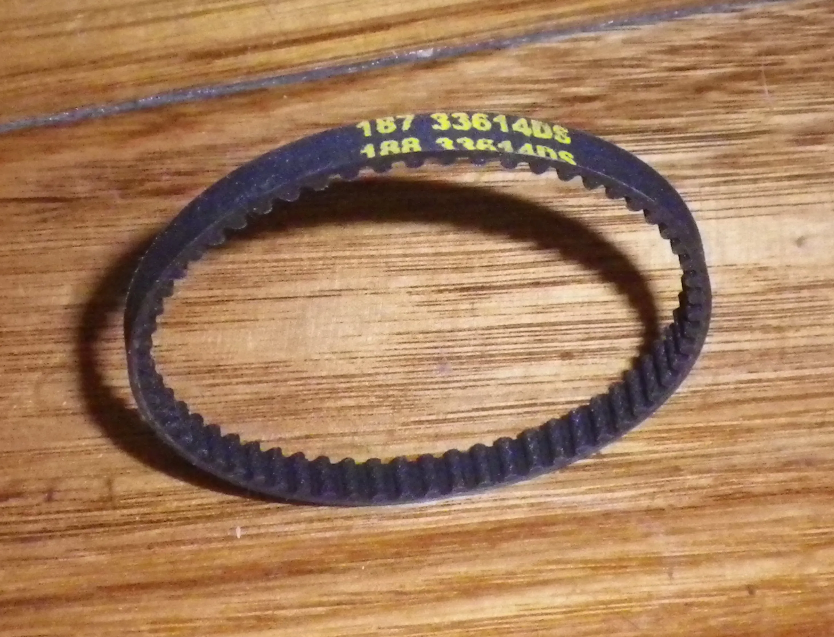 Zelmer Powerhead Genuine Toothed Drive Belt - Part # PHZEL-BELT